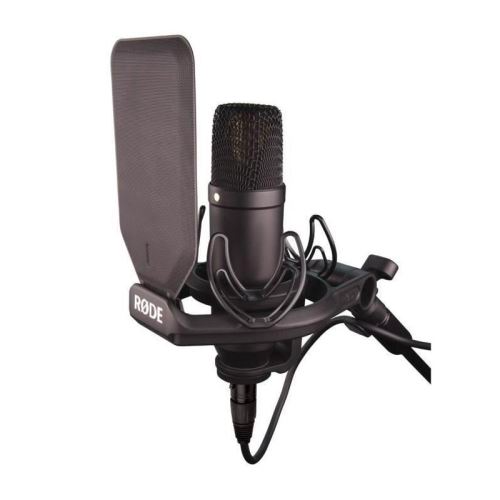 For a good vocal mix, the recording equipment must be of good quality - the Rode 1 is an example of a good, inexpensive microphone.