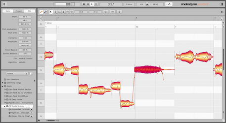 PITCH CORRECTION with a Melodyne